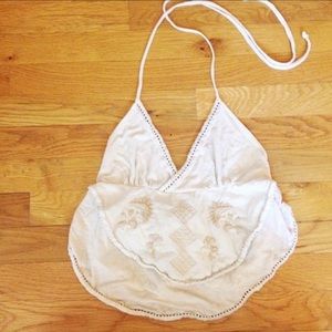 Urban Outfitters Bohemian Backless Halter Top